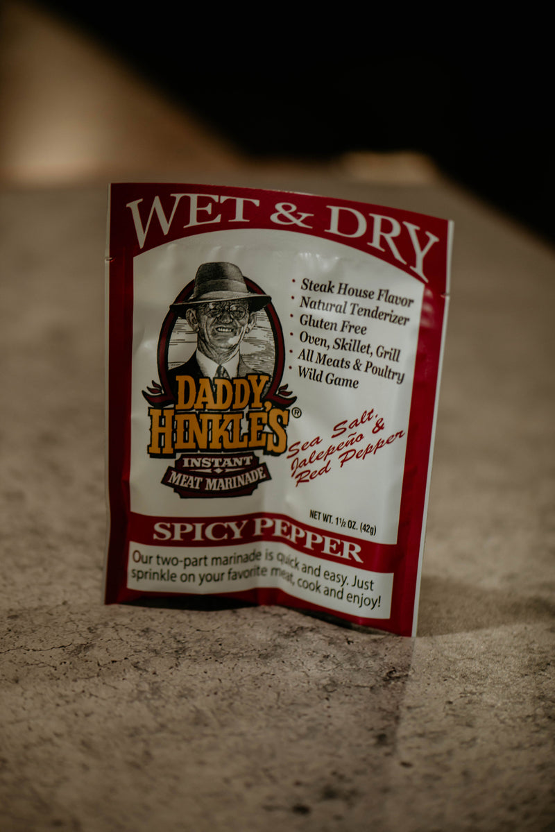 Daddy Hinkles Wet & Dry Rub - Spicy Pepper