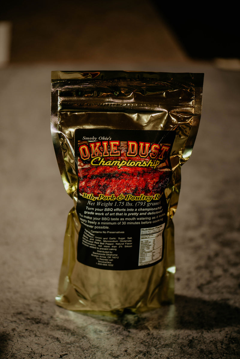 OKIE DUST Championship BBQ Rub - 1.75 lb.